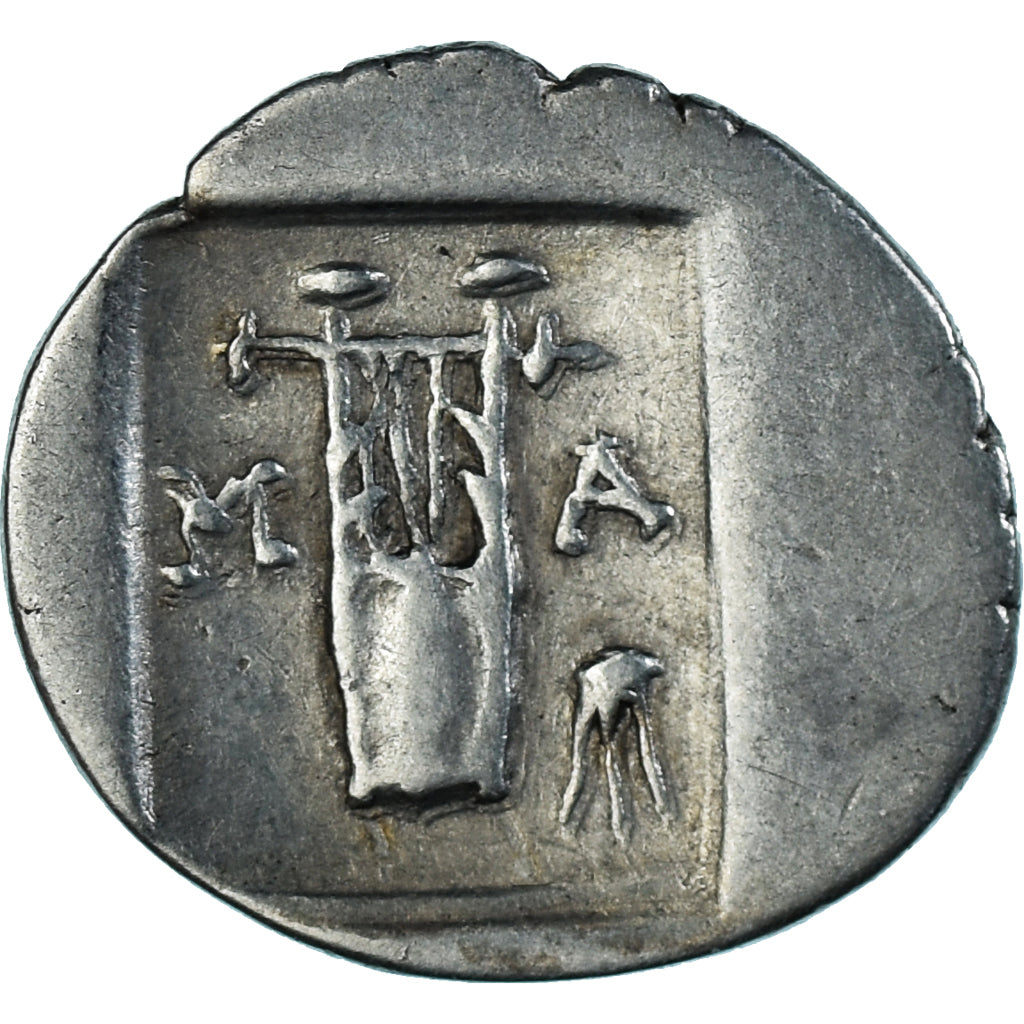 Münze, Lycian League, Hemidrachm, ca. 28-18 BC, Masikytes, SS+, Silber