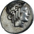 Moeda, Lycian League, Hemidrachm, ca. 28-18 BC, Masikytes, AU(50-53), Prata