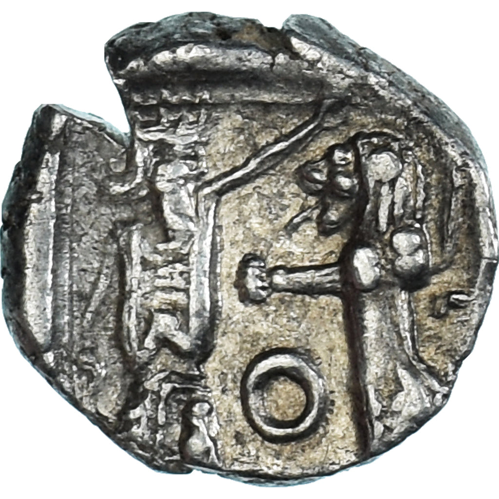 Moneda, Phoenicia, Ba’alšillem II, 1/16 Shekel, ca. 401-365 BC, Sidon, MBC+