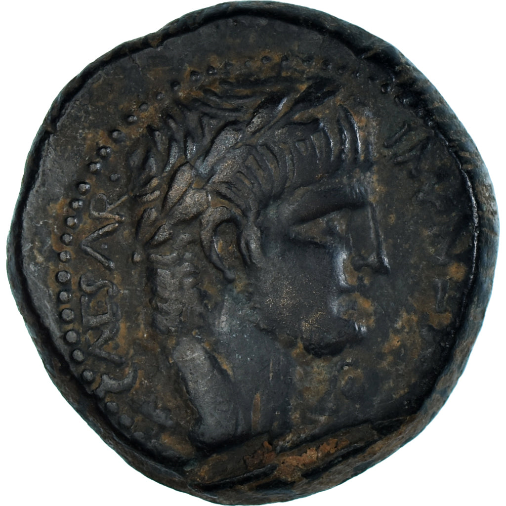 Coin, Seleucis and Pieria, Nero, Semis, 54-68, Antioch, EF(40-45), Bronze
