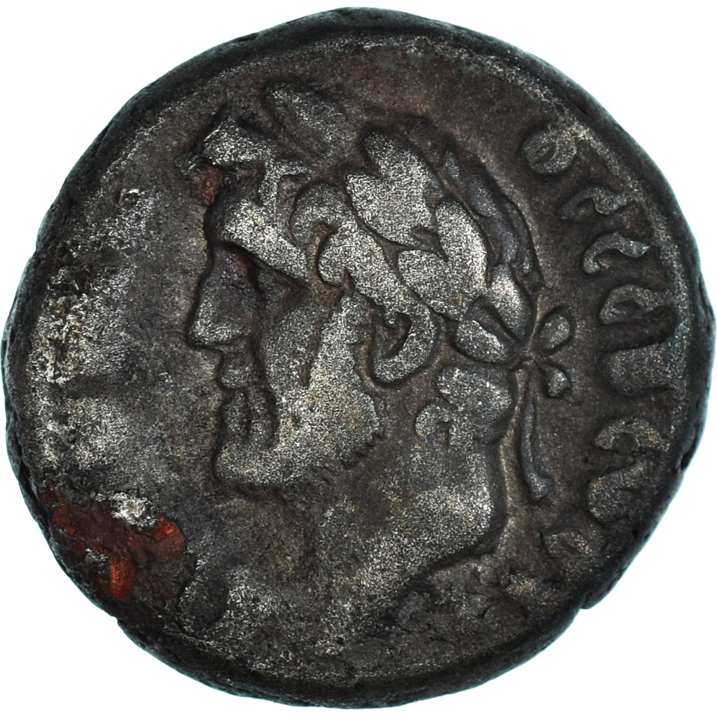 Moneda, Egypt, Antoninus Pius, Tetradrachm, 151-152, Alexandria, MBC, Vellón