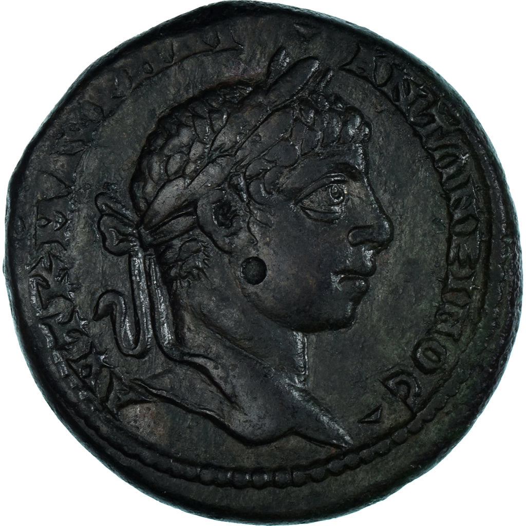Moneda, Moesia Inferior, Elagabalus, Æ, 218-222, Marcianopolis, MBC+, Bronce