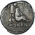 Moneda, Vespasian, Denarius, 69-70, Rome, BC+, Plata, RIC:II-1 2