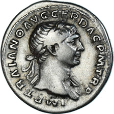 Coin, Trajan, Denarius, 107-108, Rome, AU(50-53), Silver, RIC:II-128