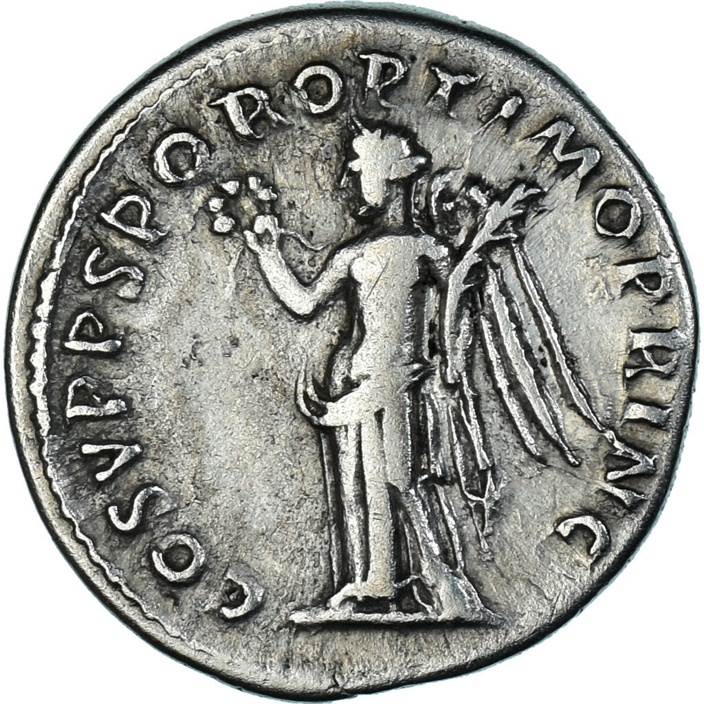 Coin, Trajan, Denarius, 107-108, Rome, AU(50-53), Silver, RIC:II-128