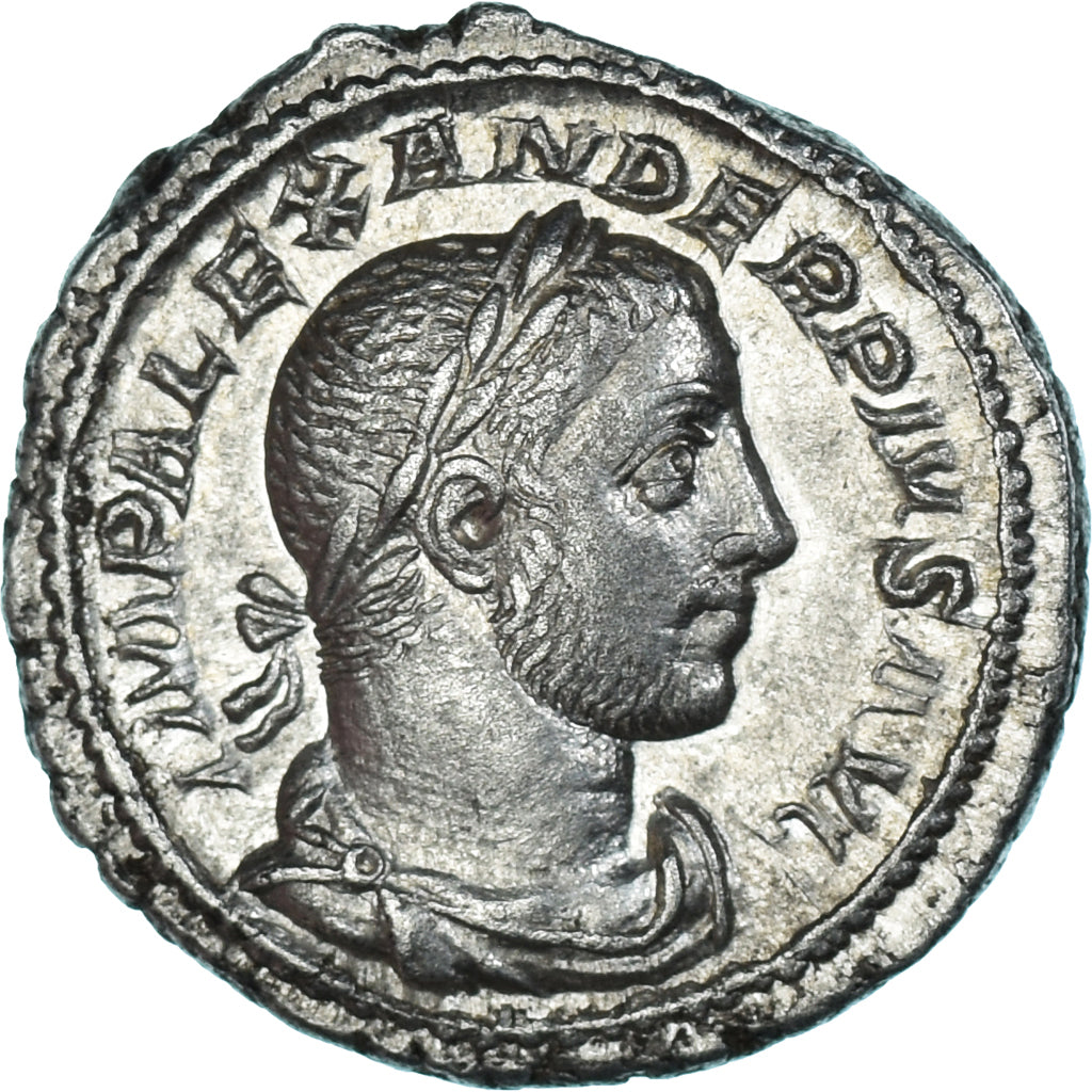 Coin, Severus Alexander, Denarius, 231-235, Rome, AU(55-58), Silver, RIC:IV-254