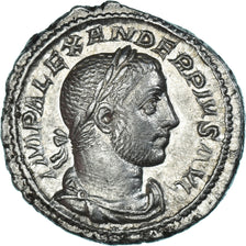Coin, Severus Alexander, Denarius, 231-235, Rome, AU(55-58), Silver, RIC:IV-254