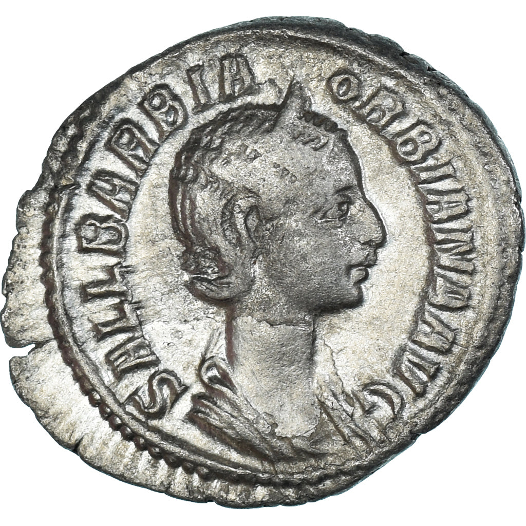 Coin, Sallustia Orbiana, Denarius, 225-227, Rome, AU(50-53), Silver, RIC:IV-319