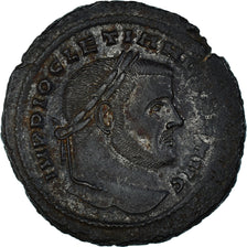 Coin, Diocletian, Nummus, 299-303, Carthage, MS(63), Billon, RIC:VI-31a