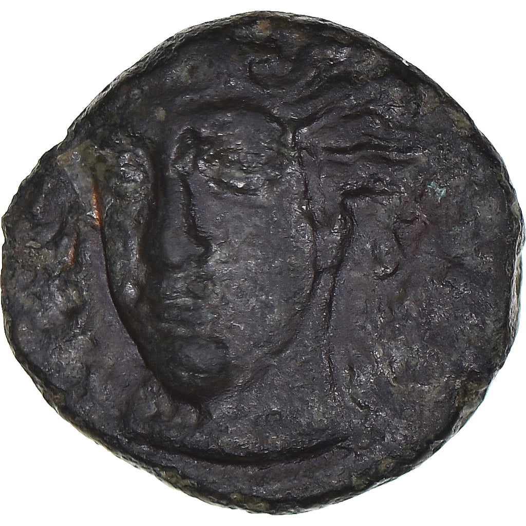 Moneta, Sicily, Hemilitron, ca. 420-407 BC, Himera, BB, Bronzo, HGC:2-481