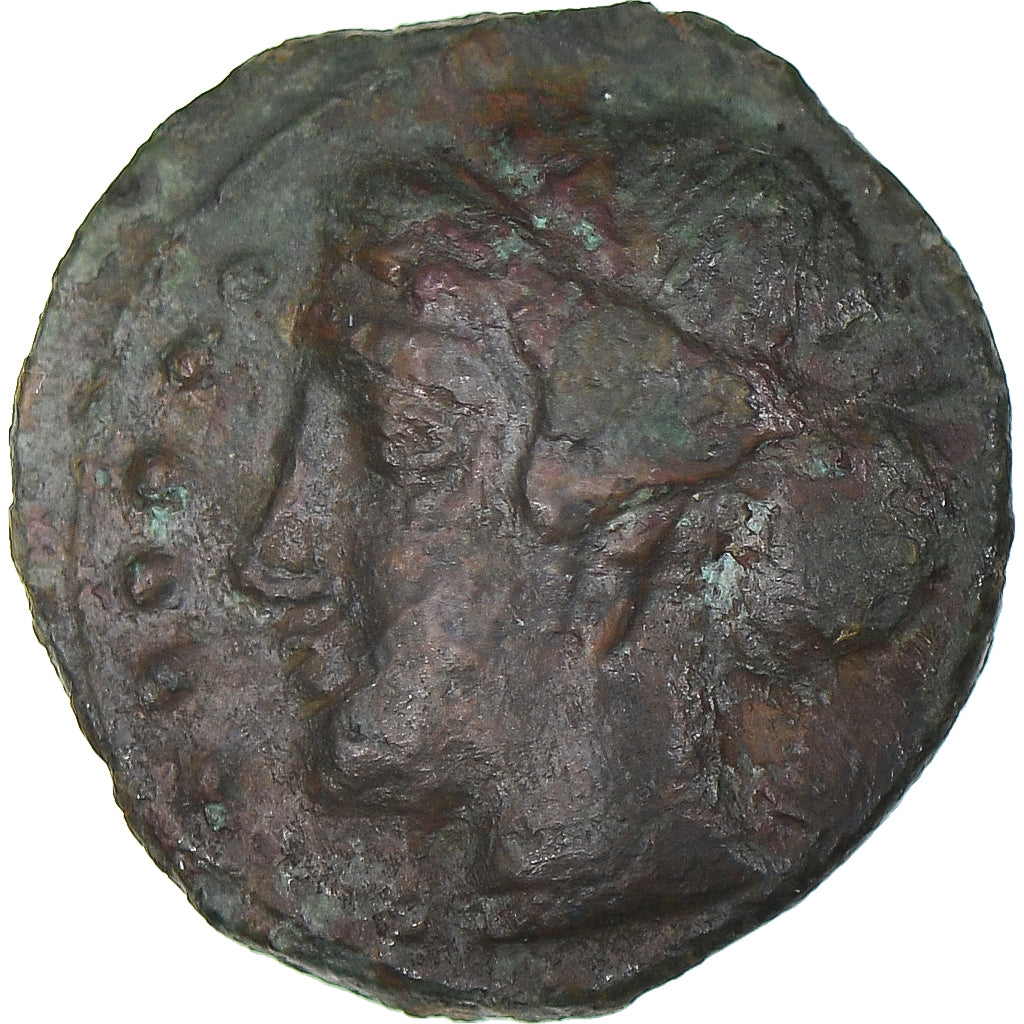 Moneta, Sycylia, Hemilitron, ca. 415-409 BC, Himera, EF(40-45), Brązowy