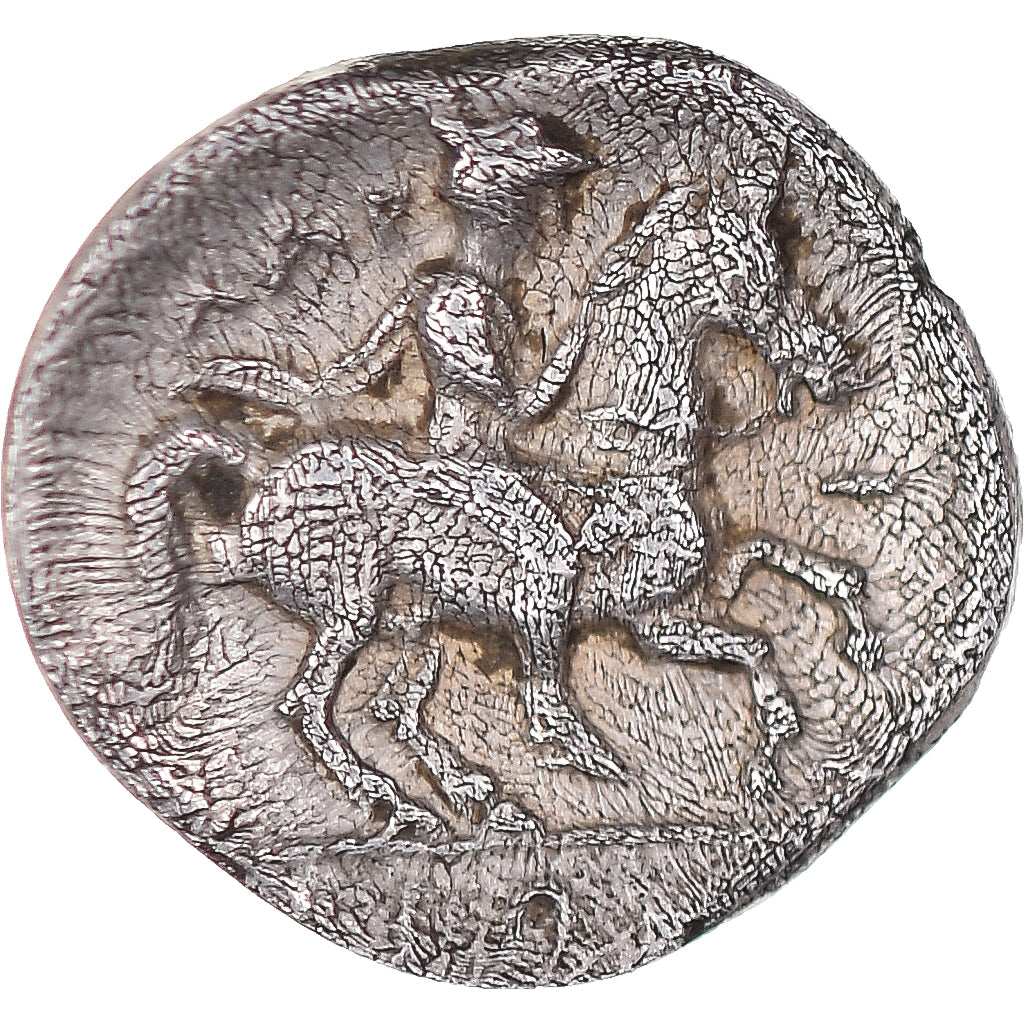 Moeda, Tessália, Trihemiobol, ca. 356-320 BC, Larissa, EF(40-45), Prata