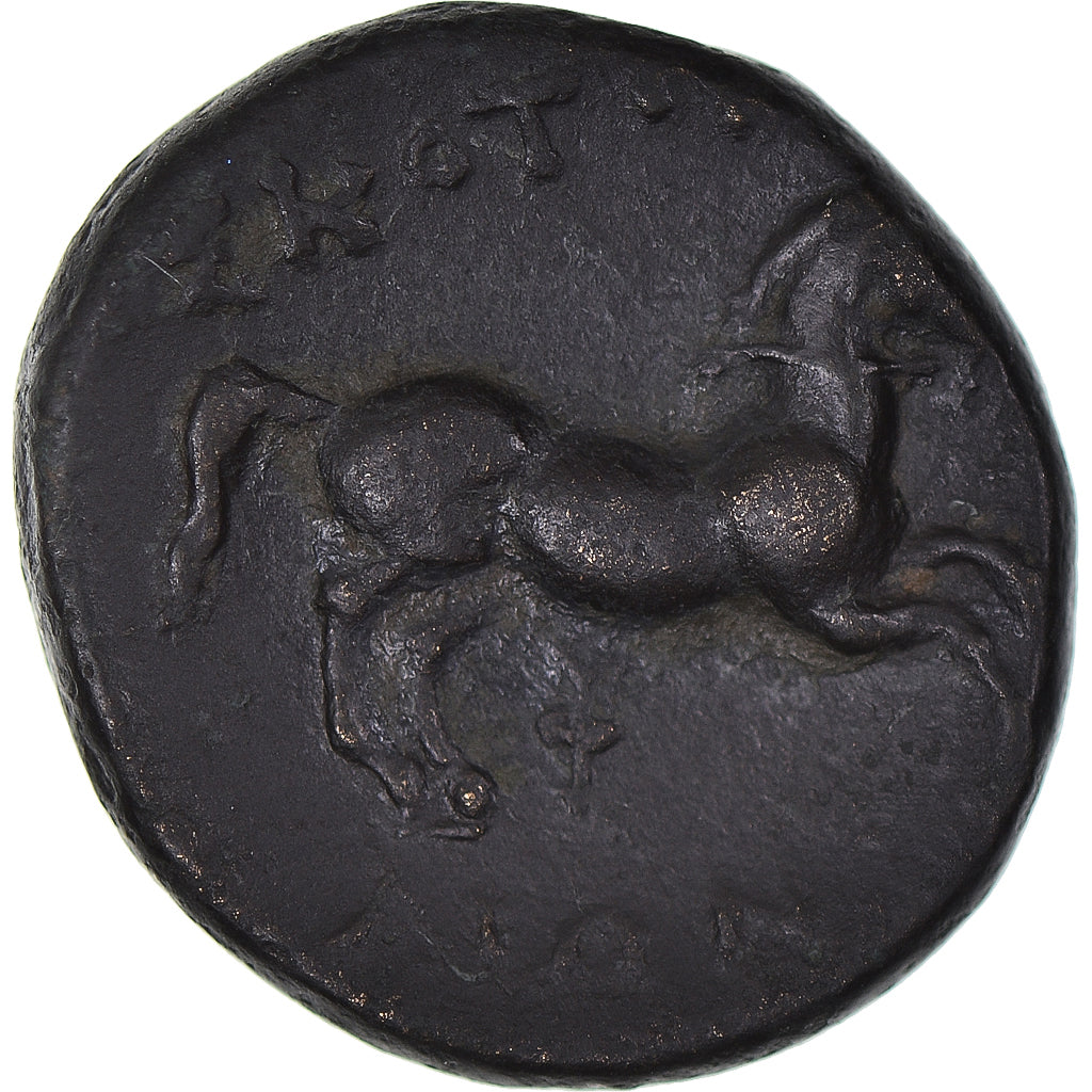Coin, Thessaly, Æ, 3rd century BC, Skotussa, EF(40-45), Bronze, HGC:4-615