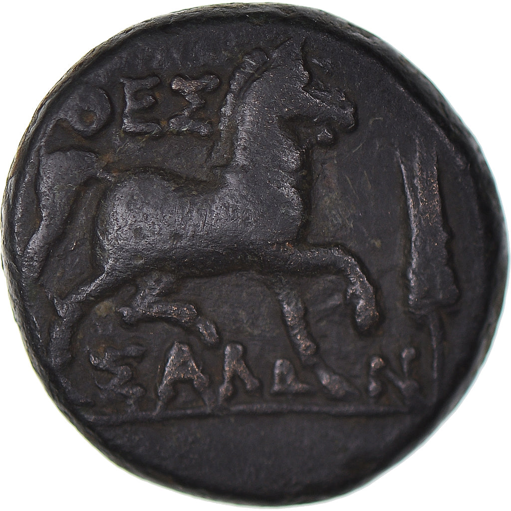 Moneta, Thessalian League, Æ, 2nd-1st century BC, Thessaly, BB, Bronzo