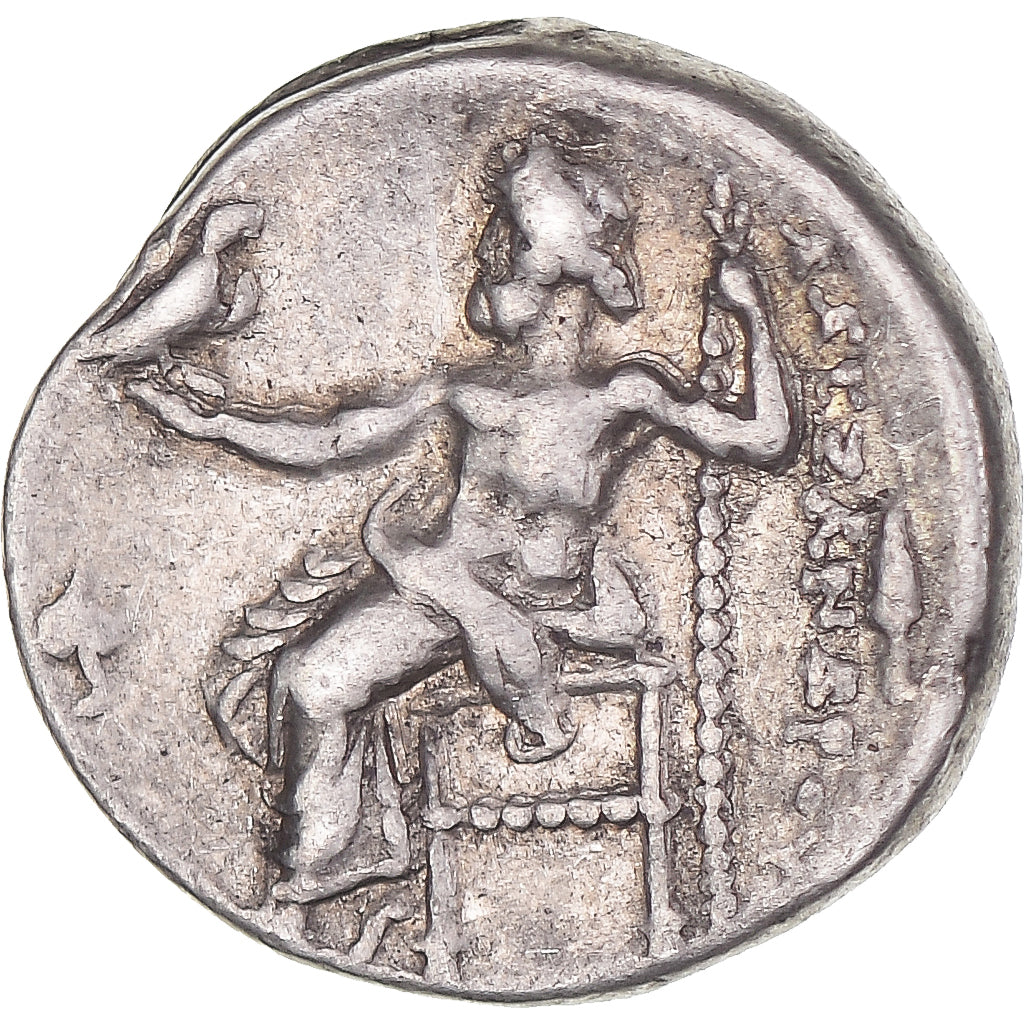 Monnaie, Royaume de Macedoine, Philippe III, Drachme, ca. 323-319 BC, Colophon