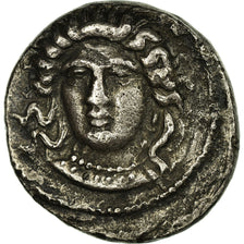 Moeda, Cilícia, Tarse (378-362 BC), Ares, Stater, Tarsos, AU(50-53), Prata