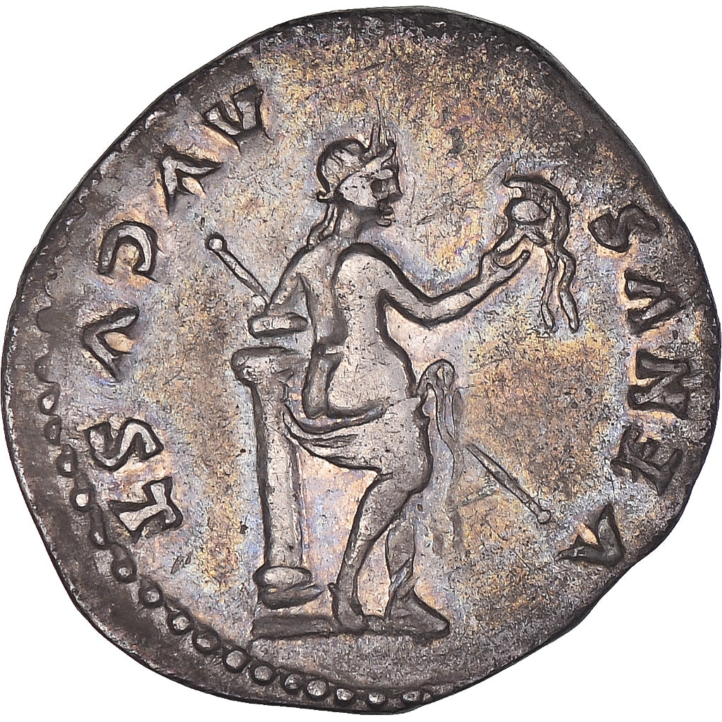 Coin, Julia Titi, Denarius, 80-81, Rome, AU(50-53), Silver, RPC:II.1-388