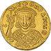 Münze, Constantine V Copronymus, with Leo IV and Leo III, Solidus, ca. 751-757