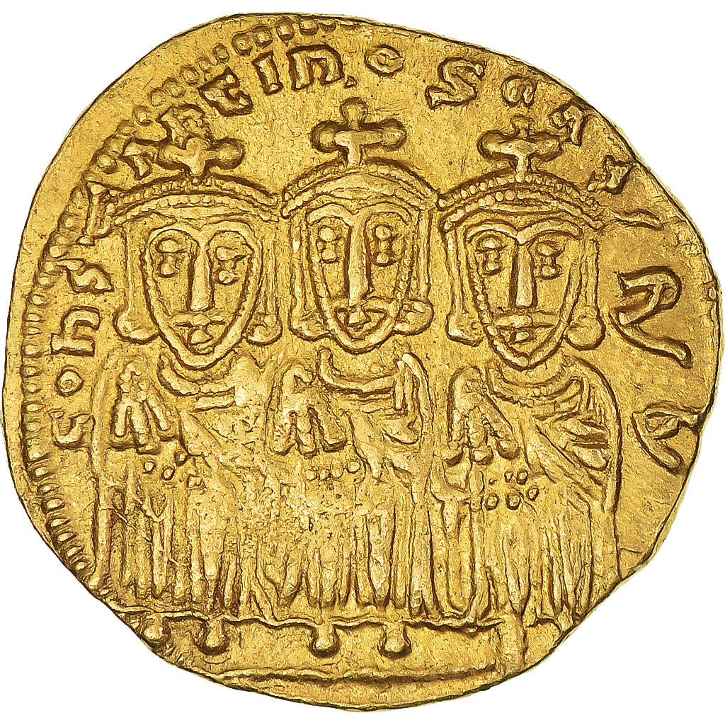 Monnaie, Constantine VI and Irene, Solidus, 780-790, Constantinople, TTB, Or