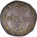 Monnaie, France, Henri IV, 1/4 écu du Dauphiné, 1605, Grenoble, SUP, Argent