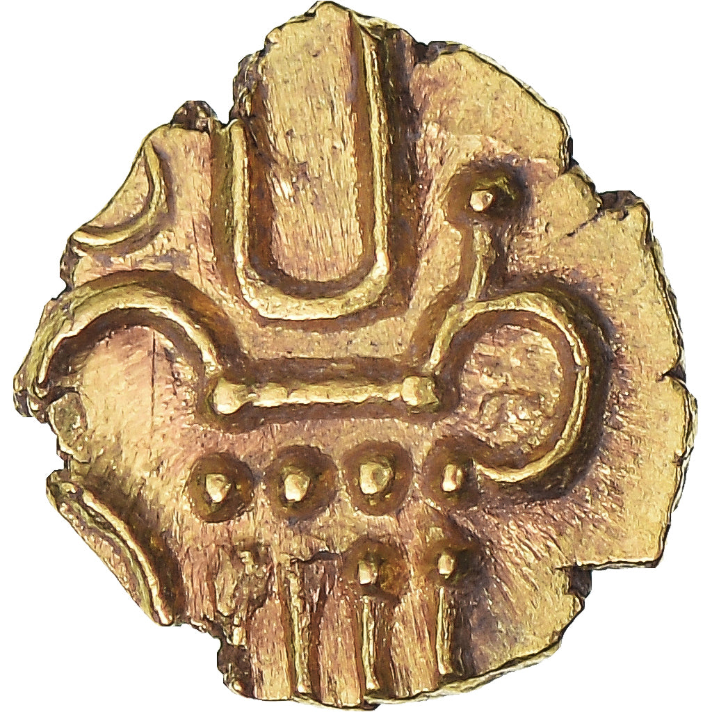 Monnaie, Inde, Fanam, SUP, Or