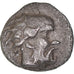 Moneda, Islands off Thrace, Hemiobol, ca. 412-404 BC, Thasos, MBC+, Plata