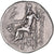 Moeda, Trácia, Lysimachos, Drachm, ca. 301-297 BC, Kolophon, AU(50-53), Prata