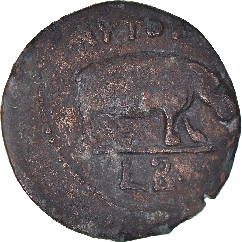 Monnaie, Égypte, Claude, Obole, 41-42, Alexandrie, TB+, Bronze, RPC:I-5128