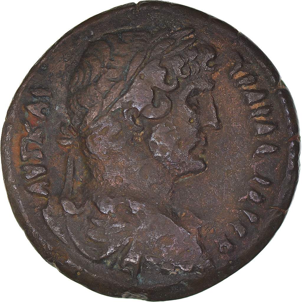 Münze, Egypt, Hadrian, Hemidrachm, 127-128, Alexandria, SS, Bronze