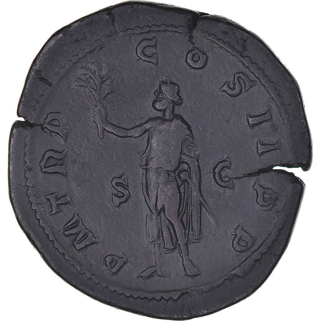 Coin, Balbinus, Sestertius, 238, Rome, AU(50-53), Bronze, RIC:IV-16
