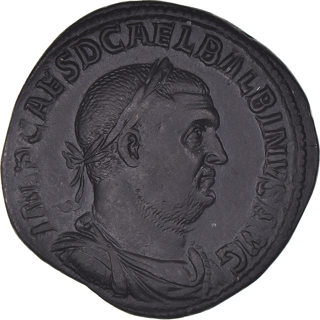 Coin, Balbinus, Sestertius, 238, Rome, AU(50-53), Bronze, RIC:IV-22