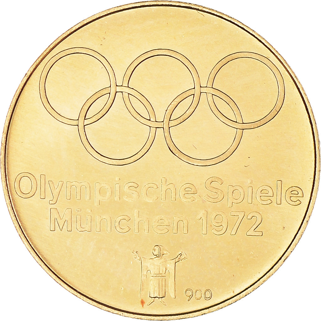 Duitsland, Medaille, Jeux Olympiques de Munich, 1972, archer, PR, Goud