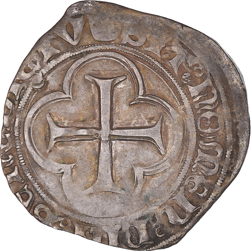 Coin, France, Louis XI, Blanc au Soleil, Paris, EF(40-45), Silver, Gadoury:30