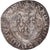 Moeda, França, Charles VII, Blanc à la couronne, Bourges, EF(40-45), Prata