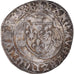Moeda, França, Charles VII, Blanc à la couronne, Bourges, EF(40-45), Prata