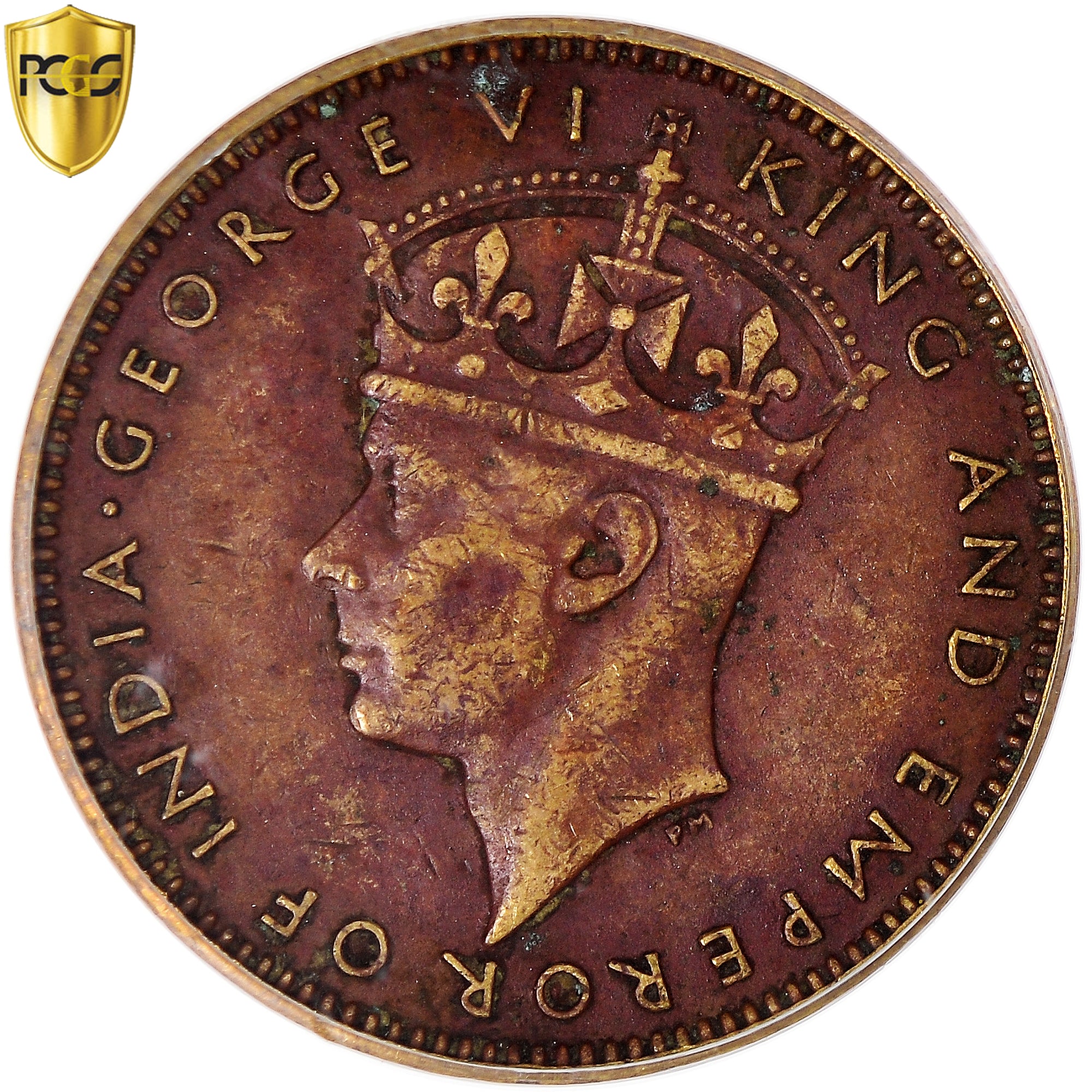 Coin, Jamaica, George VI, 1/2 Penny, 1947, PCGS, WTC Ground Zero Recovery