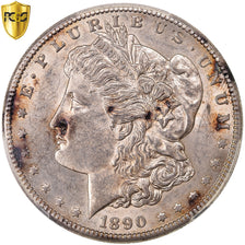 Moneta, Stati Uniti, Morgan Dollar, Dollar, 1890, U.S. Mint, Carson City, PCGS