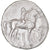 Moeda, Calábria, Nomos, ca. 340-332 BC, Tarentum, EF(40-45), Prata, HN