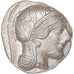 Moneta, Attica, Tetradrachm, ca. 454-404 BC, Athens, SPL, Argento, HGC:4-1597
