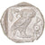 Moeda, Ática, Tetradrachm, ca. 454-404 BC, Athens, AU(55-58), Prata, HGC:4-1597
