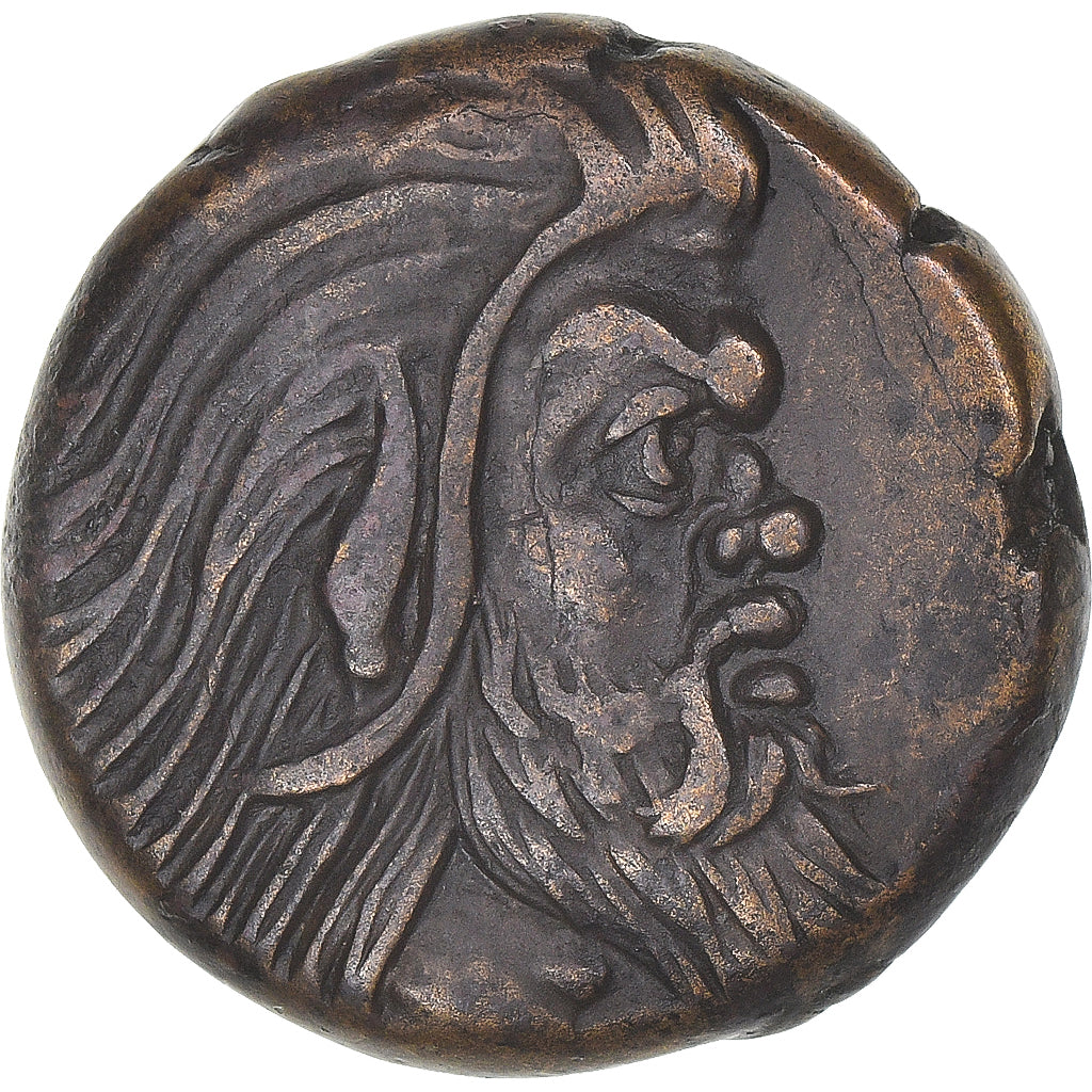 Moeda, Bósforo Cimério, Æ, ca. 325-310 BC, Pantikapaion, AU(50-53), Bronze
