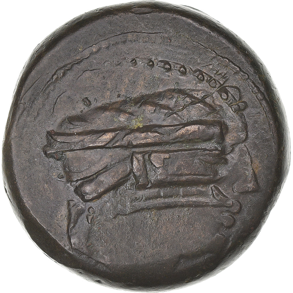 Coin, Mysia, Æ, 3rd century BC, Kyzikos, Overstriking, AU(50-53), Bronze