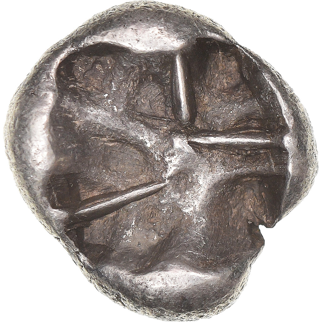 Coin, Mysia, Drachm, 5th Century BC, Parion, AU(50-53), Silver, SNG-Cop:256