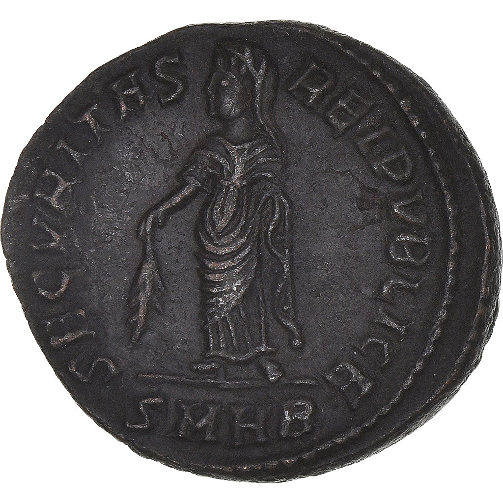 Moneta, Helena, Follis, 325-326, Heraclea, AU(55-58), Brązowy, RIC:VII-79