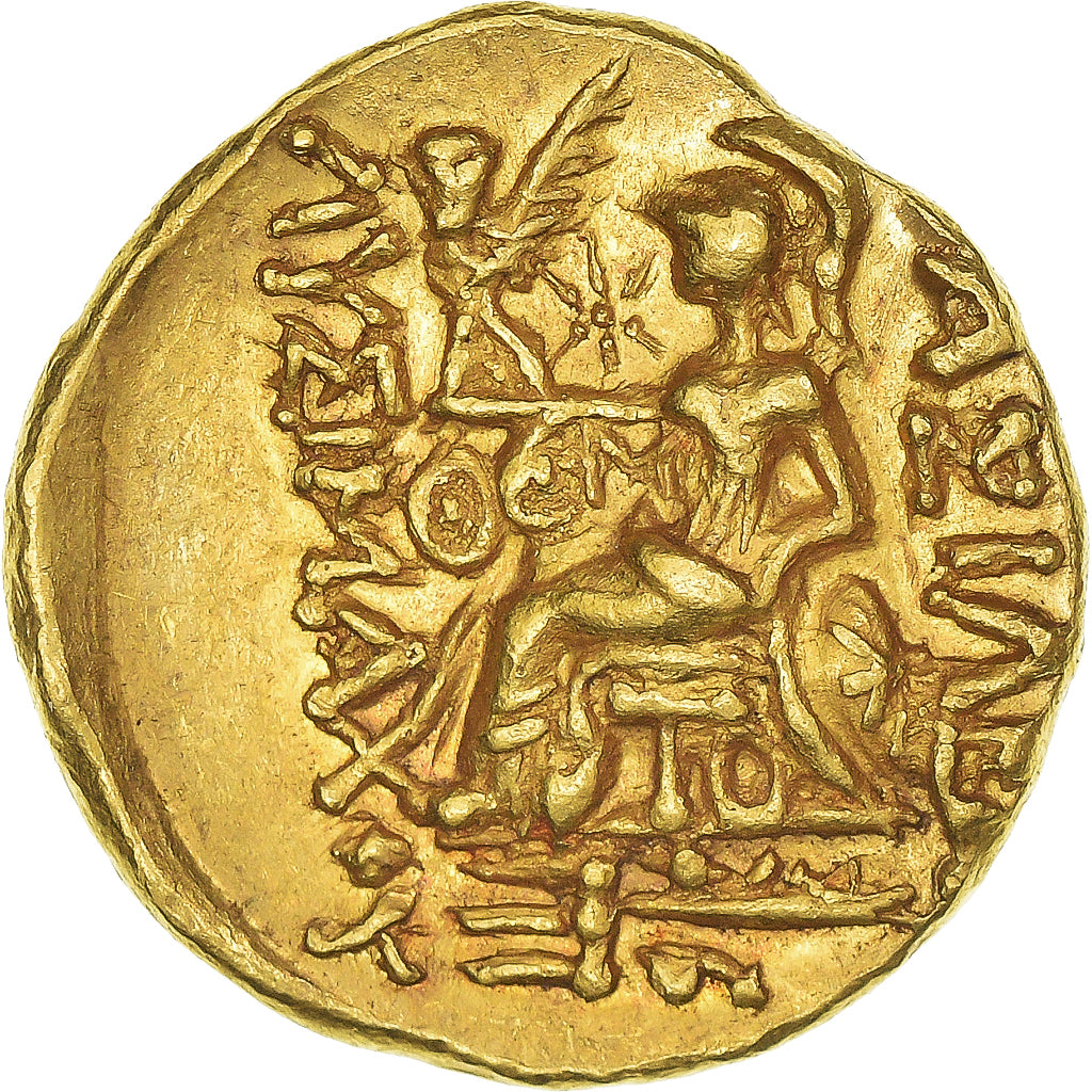 Moeda, Ponto, Mithradates VI Eupator, Stater, ca. 120-63 BC, Tomis, AU(50-53)
