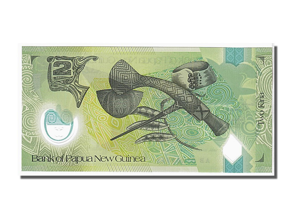 Banknote, Papua New Guinea, 2 Kina, 2007, KM:28a, UNC(65-70)