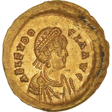 Coin, Aelia Eudocia, Tremissis, 444, Constantinople, AU(55-58), Gold, RIC:335