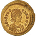 Coin, Aelia Eudocia, Tremissis, 444, Constantinople, AU(55-58), Gold, RIC:335