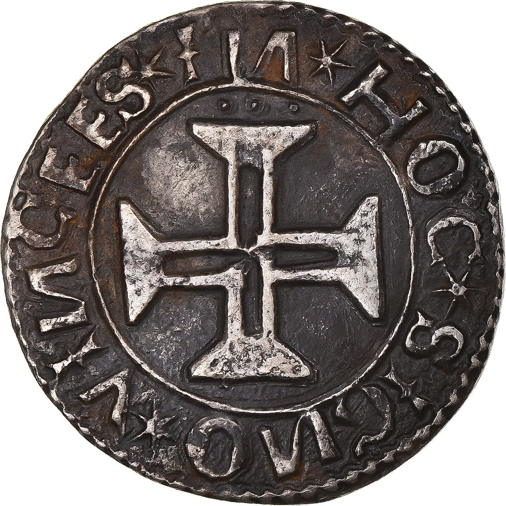 Moeda, Portugal, Manuel I, Tostao, Lisbon, VL, EF(40-45), Prata