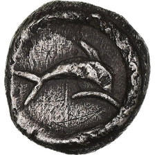 Moneda, Phoenicia, Obol, ca. 393-311/0 BC, Tyre, MBC, Plata, HGC:10-329